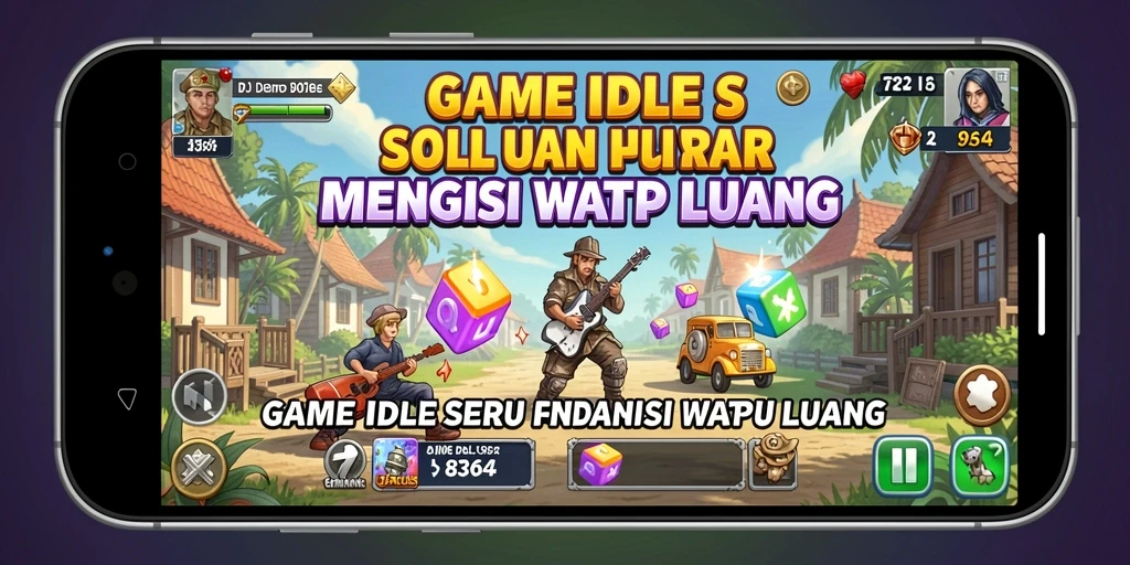 Screenshot gameplay 8364 menampilkan elemen Idle yang menarik.