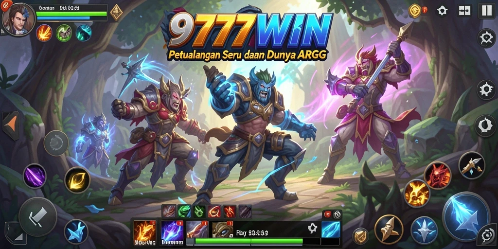 Tampilan gameplay seru dari 9777WIN di dunia ARPG.