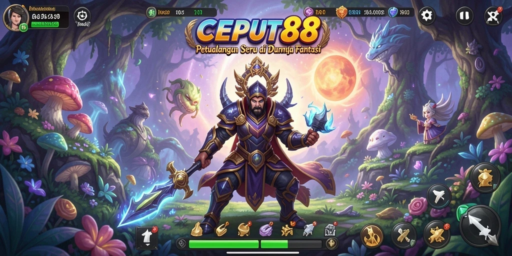 Screenshot gameplay yang menampilkan aksi petualangan seru dalam CEPAT88.