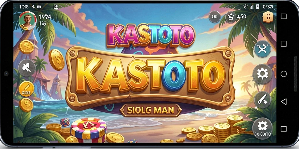 Tampilan menarik dari gameplay <strong>KASTOTO</strong> yang penuh warna.
