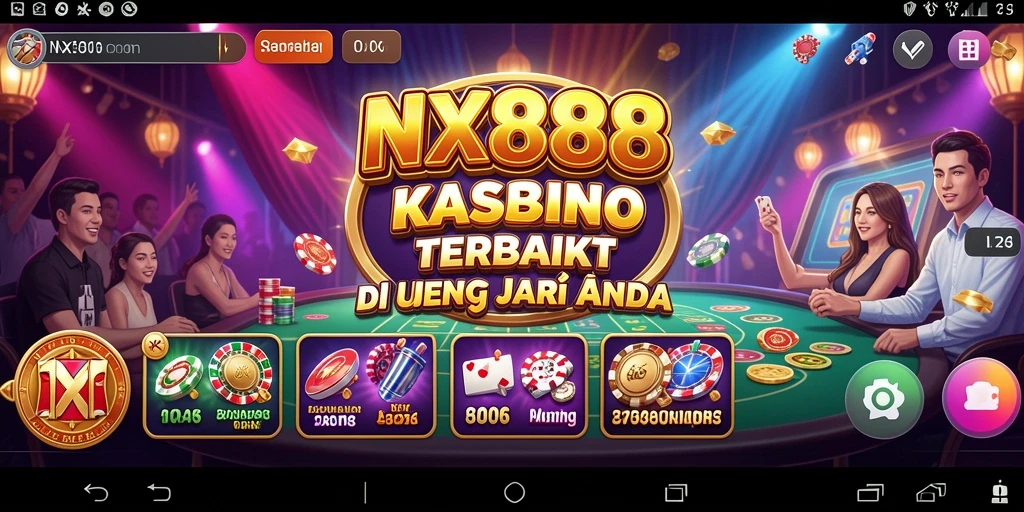 Tampilkan pengalaman seru bermain Kasino di NX888.