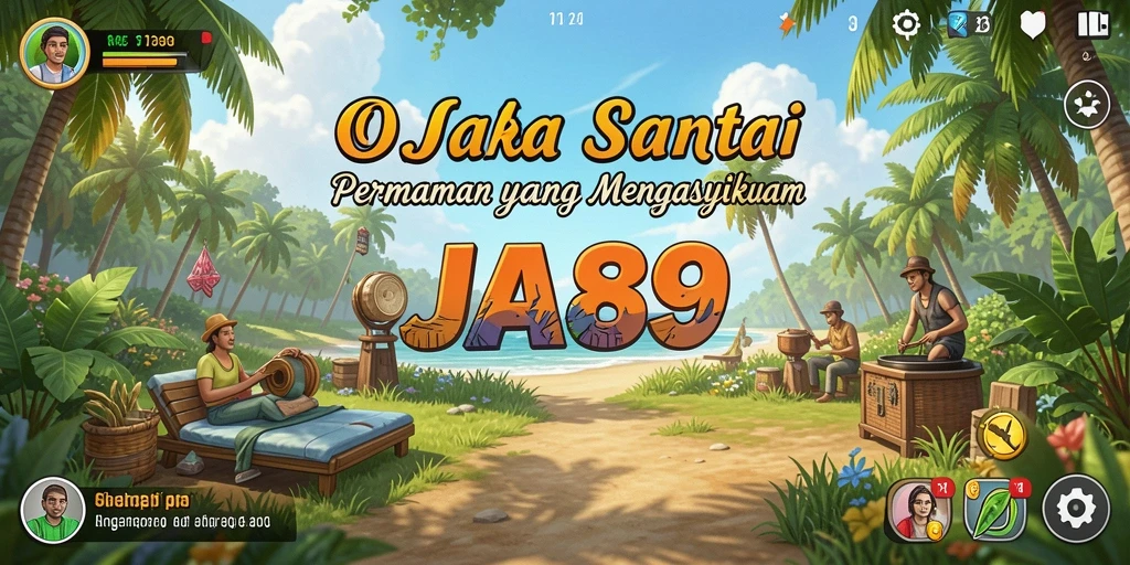Tampilan gameplay OJA89 yang ceria dan mengasyikkan.