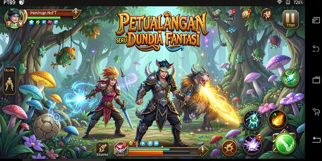 Tampilan gameplay <strong>PT89</strong> yang memukau dan mendebarkan.