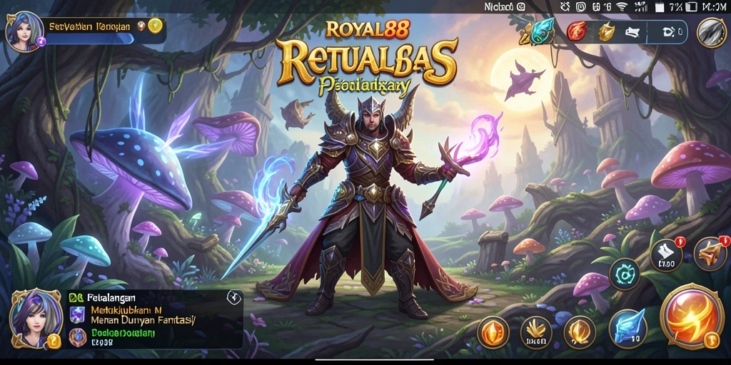 Tampilan gameplay menakjubkan dengan aksi petualangan yang seru.