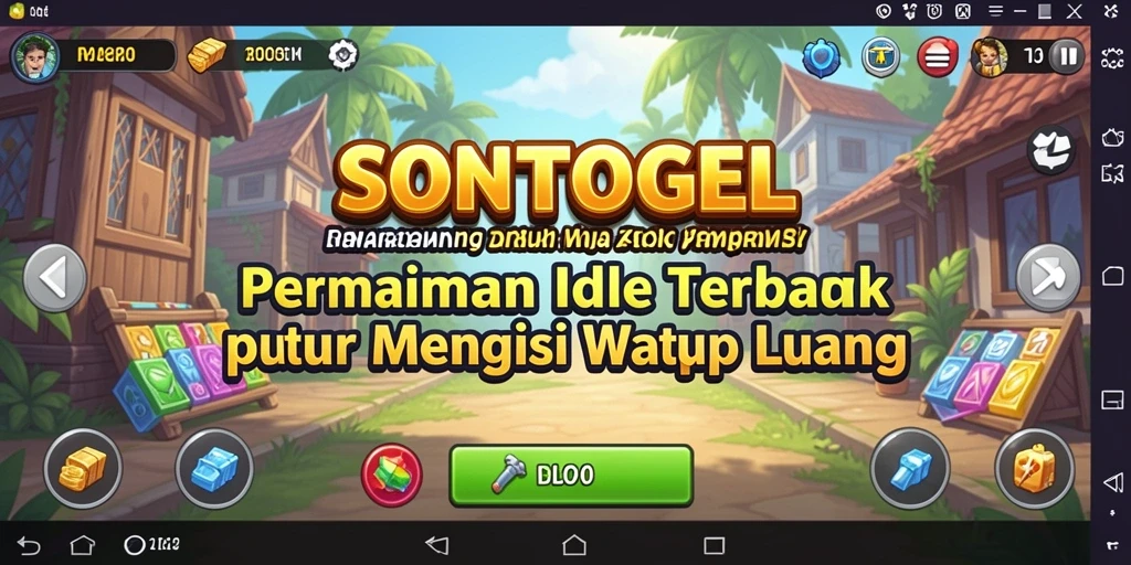 Screenshot gameplay <strong>SONTOGEL</strong> menampilkan pengalaman bermain yang santai.