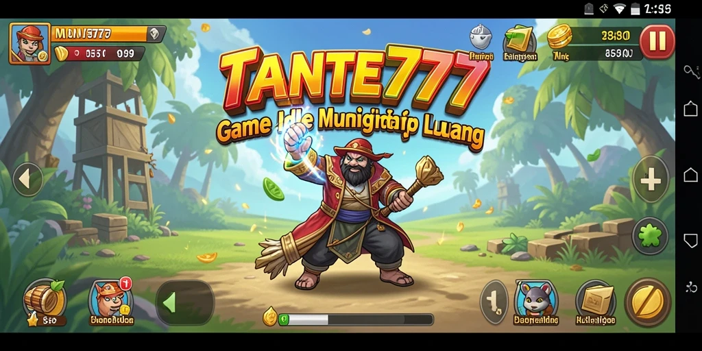 Tampilan gameplay <strong>TANTE777</strong> yang menyenangkan dan santai.